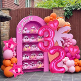 40 Inch Number Balloons Hot Pink 2 Large Number Balloon Anniversary
