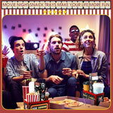 20 Pieces Movie Night Snack Trays with Handles Movie Night Party