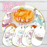 96pc Unicorn 4th Birthday Party Supplies Magical Pastel Rainbow