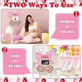 63 Pcs Cherry Baby Shower Guest Book Alternatives Set Baby Shower