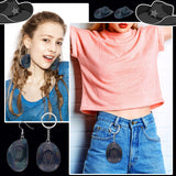 Sotiff 12 Pcs Mini Cowboy Hat Tiny Disco Glitter Hats for Crafts Black