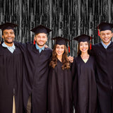 2 Pack 2026 Graduation Party Decorations, 3.28 FT x 7.05 FT Black