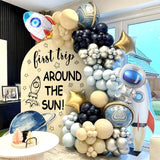 Outer Space First Birthday Party Decorations Sign for Backdrop First