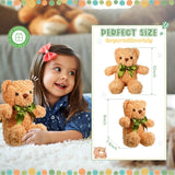 Zhanmai 9 Pieces Cute Bear Stuffed Animals 10 Inch Soft Plush Stuffed