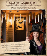 Halloween Decorations Floating Candles with Wand 20Pcs Flameless