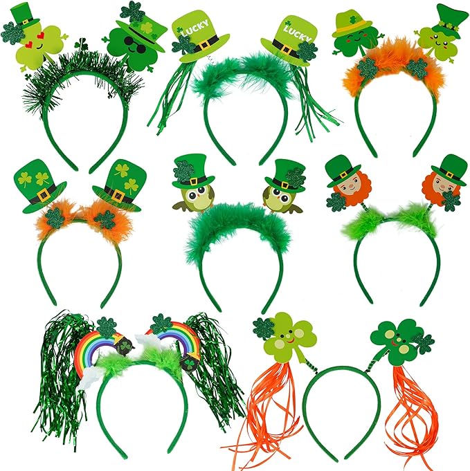 Bulk St Patrick's Day Novelty Jewelry Assortment St Pat's Party