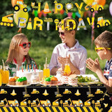 348 Pcs Construction 2nd Birthday Decorations Dump Truck Two Years