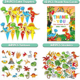 12 Pack Dinosaur Birthday Party Decorations & Favors for Kids Dino