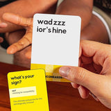 Incohearent, The Guess The Gibberish Party Game by Relatable, A Funny