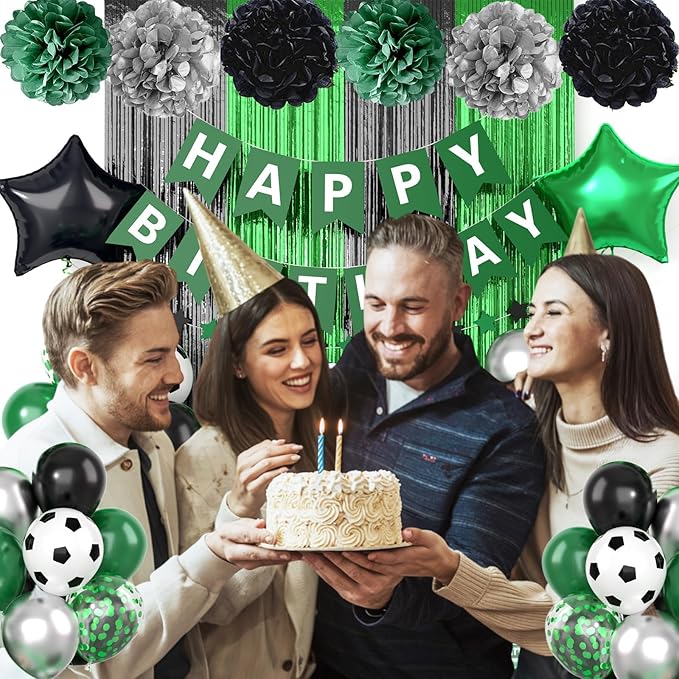 Soccer Party Decorations Soccer Sports Theme Birthday Decorations
