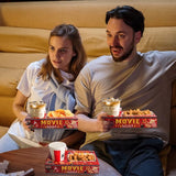 20 Pcs Movie Night Paper Snack Trays Movie Night Party Favors Cinema