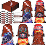 36 Pcs Football Party Favors 12 Football Drawstring Gift Bags Team