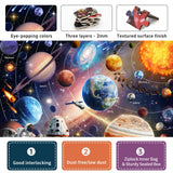1000-Piece Space Explorer Puzzle: Glow-in-The-Dark Astronaut