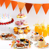 300 Pcs Little Cutie Baby Shower Paper Plates Napkins Party Supplies