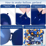 Outer Space Birthday Decorations for Boys,Party Decor Supplies Boy