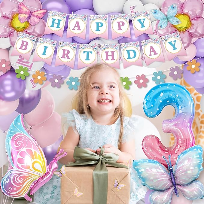 3rd Birthday Decorations for Girls Threenager Birthdays Party