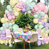 Amandir 153pcs Pastel Balloons Garland Arch Kit, Different Sizes 18