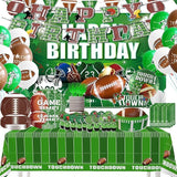 Football Party Supplies Tableware Set Football