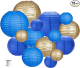 Paper Lanterns Party Decorations, Round Hanging Paper Lanterns