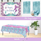 Mermaid Birthday Decorations Mermaid Party Decorations Purple Teal