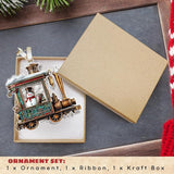 Train Ornaments for Christmas Tree - Train Gifts for Boys, Men, Kids,