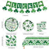 St Patrick's Day Party Supplies Irish Themed Disposable Dinnerware