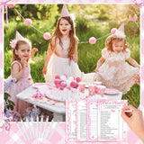 Pasimy 60 Pcs Who Knows the Birthday Girl Best Cards Would She Rather