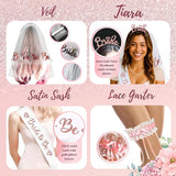 189 pc Premium Bridal Shower Party Decorations Balloons Bride to Be