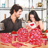 Valentines Day Party Tableware 144pcs Valentines Plates and Napkins
