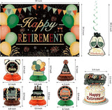 Retirement Party Decorations for Men Women Vintage Happy Retirement