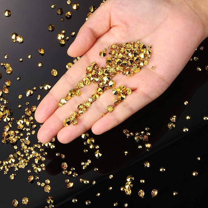 10000 Clear Wedding Table Scatter Confetti Crystals Acrylic Diamonds #