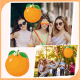Aoriher Orange Piñata Orange Citrus Party Game Set Summer Fruit Piñata