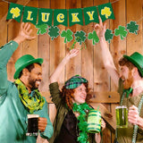 St Patricks Day Banner Garlands St Patricks Day Decorations Lucky