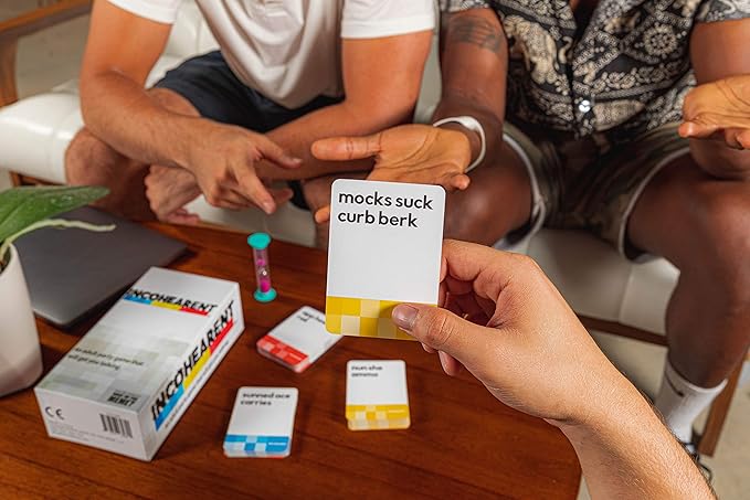 Incohearent, The Guess The Gibberish Party Game by Relatable, A Funny
