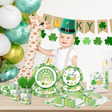 St Patrick'S Day Plates And Napkins Cups Decorations Set Lucky One
