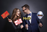 2000s Y2K Photo Booth Props - 40 Pieces - Throwback Y2K Party