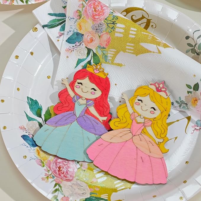 24 PCS Princess Party Favors Princess Birthday Party Supplies
