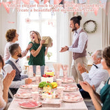 452 Pcs Retirement Party Decorations for Women Rose Gold Happy