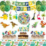 Dinosaur Birthday Decorations 104 Piece Dinosaur Party Decorations