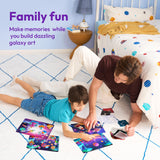 Klever Kits Outer Space Foil Art Kit for Kids - Arts & Crafts