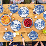 96Pcs Dancing Queen Party Decorations Mamma Mia Bachelorette Plates