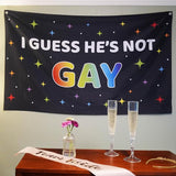 Funny Party Banner 60" x 33" – Hilarious Decoration for Adults, Gag