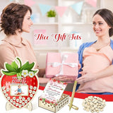 63 Pcs Strawberry Baby Shower Guest Book Alternatives Set Baby