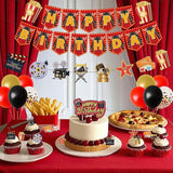 Movie Theme Birthday Party Decoration Happy Birthday Banner Movie