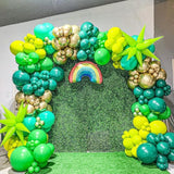 Green Balloon Arch Kit, ADOINBY 140Pcs Emerald Dark Lime Pastel Green