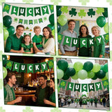 St Patrick's Day Decorations 25PCS Green Party Decoration Set for