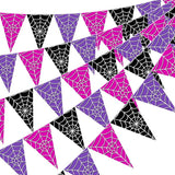5 Pcs Wednesday Birthday Party Decorations Halloween Spider Web