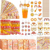 Groovy Party Favors Hippie Retro Boho Themed Birthday Party