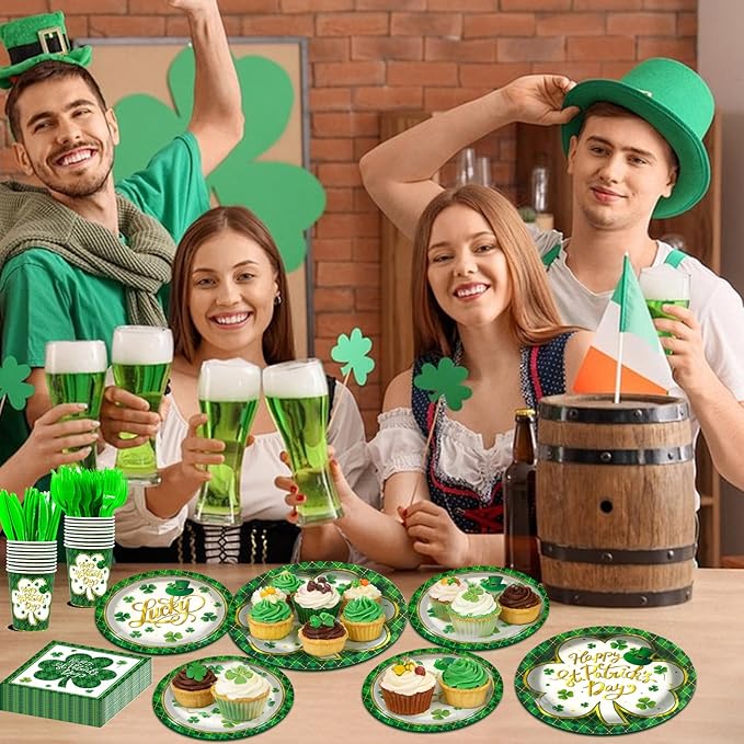 151pcs St Patricks Day Party Supplies St Patrick's Day Party