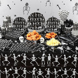 452 Pcs Halloween Skeleton Party Decorations Human Bones Dancing